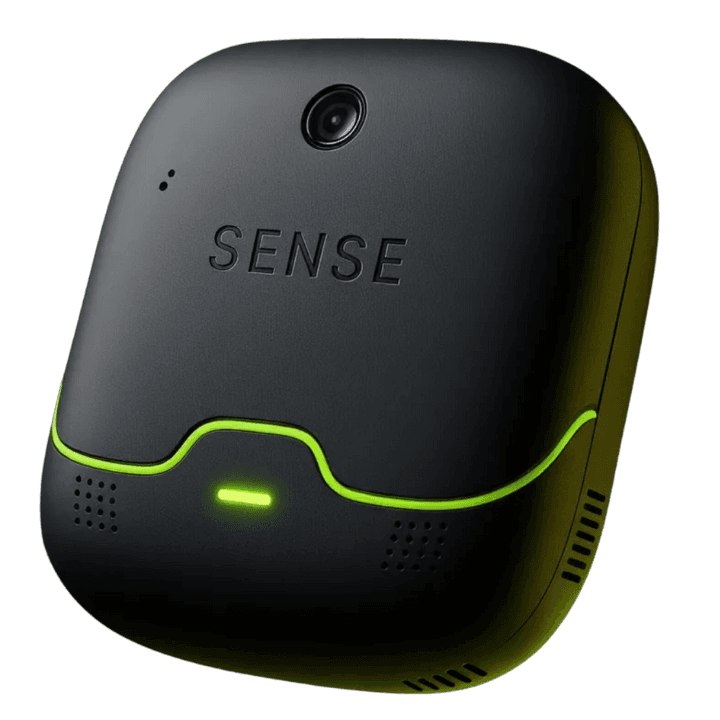 Sense wearable pod green