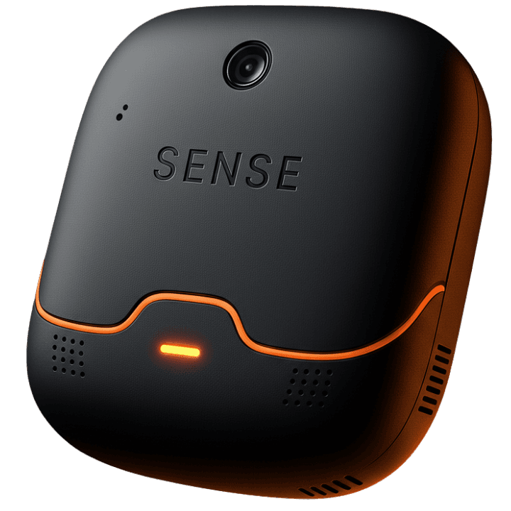 Sense wearable pod orange